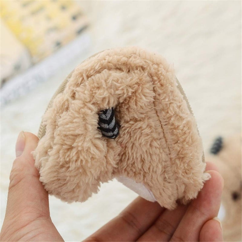LZSYC Toddler Boys Bear Warm Slippers Indoor US 9-10 - Image 5